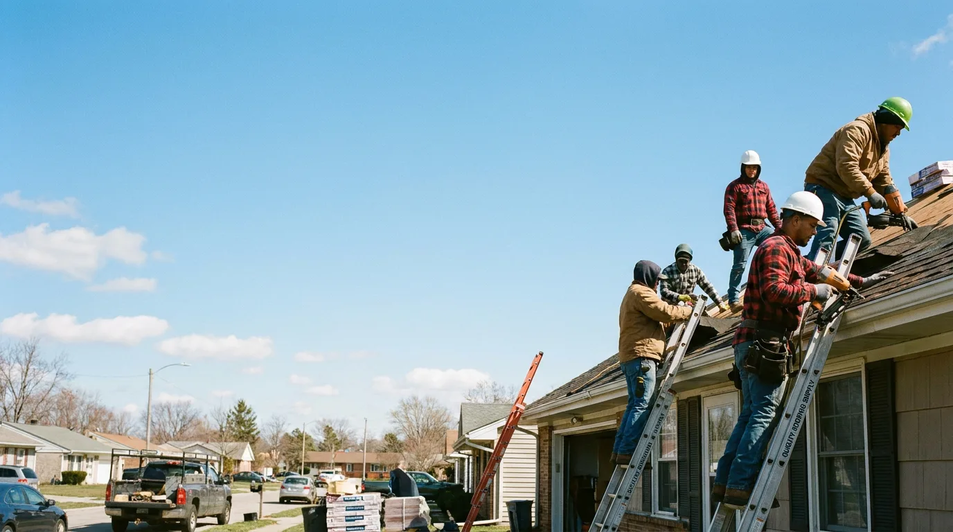 Roofing in Matteson, IL near me